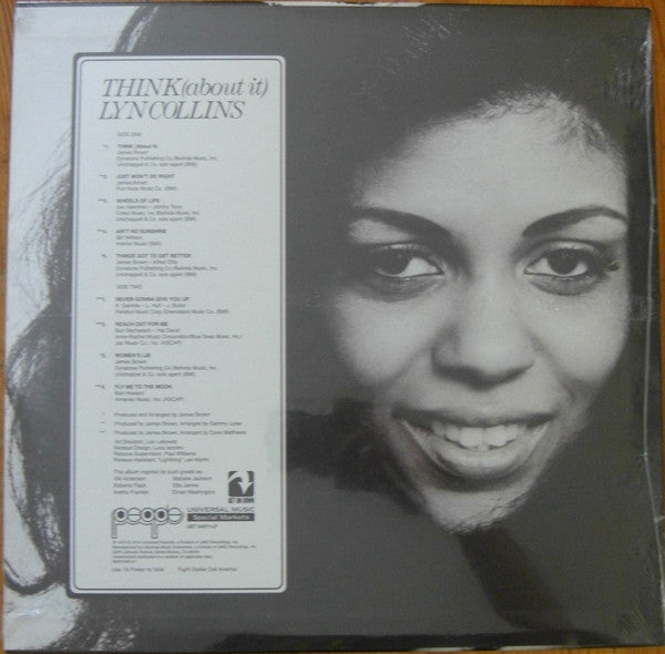 Lyn Collins : Think (About It) (LP, Album, RE)