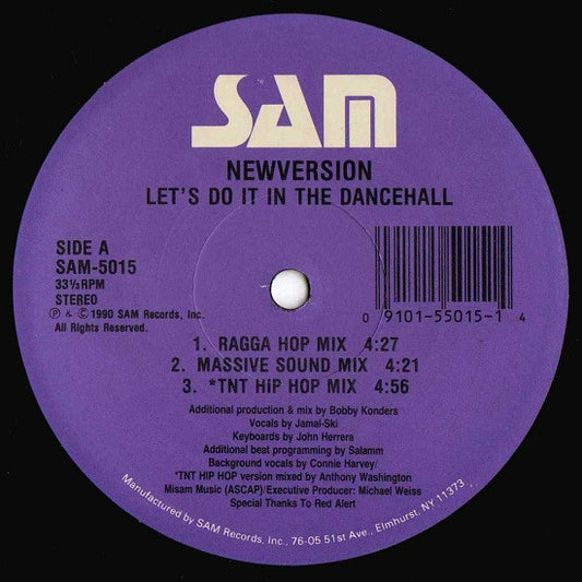 Newversion : Let's Do It In The Dancehall (12")