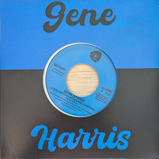 Gene Harris : Losalamitoslatinfunklovesong / Summer (The First Time) (7", RE)