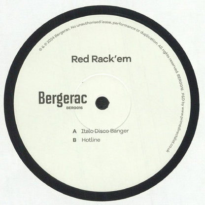 Red Rack'Em : Italo Disco Banger (12")