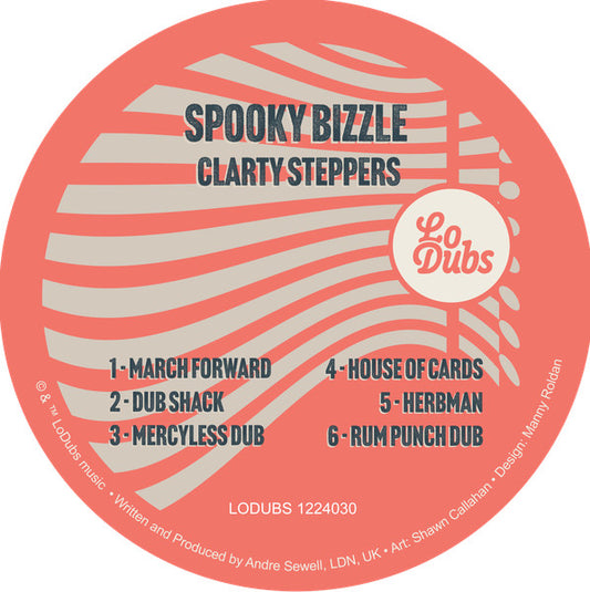 Spooky (2) : Clarty Steppers (12", EP)