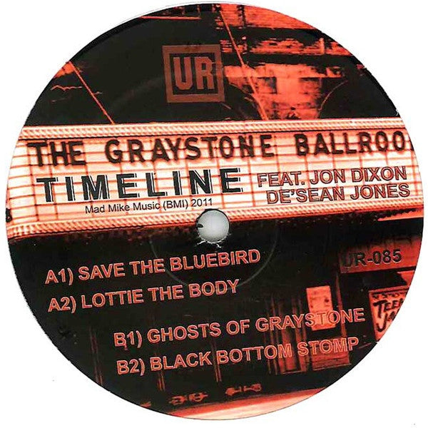 Timeline (2) Feat. Jon Dixon (3) & De'Sean Jones : Graystone Ballroom EP (12", EP)