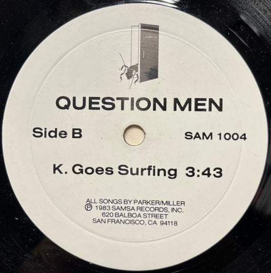 Question Men : I Could Be Wrong (7")