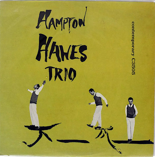 Hampton Hawes Trio : Hampton Hawes Vol. 1: The Trio (LP, Album, Mono)