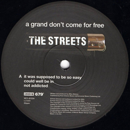 The Streets : A Grand Don't Come For Free (2xLP, Album, RE)