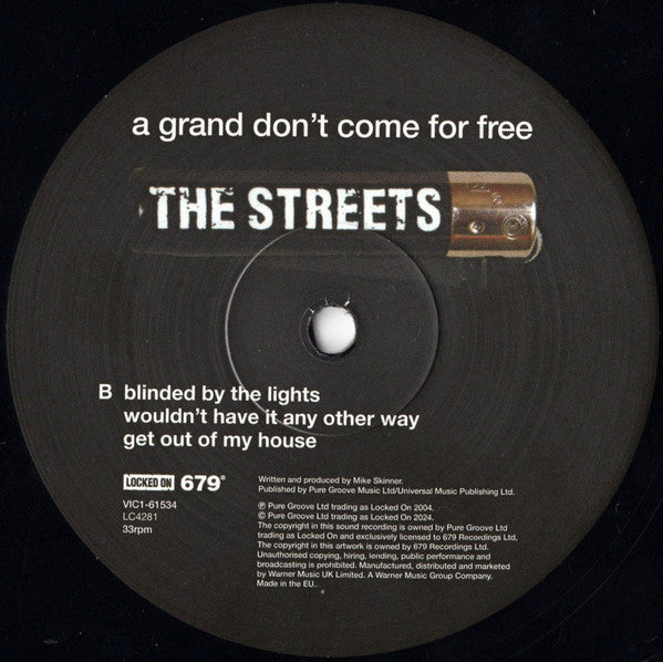 The Streets : A Grand Don't Come For Free (2xLP, Album, RE)