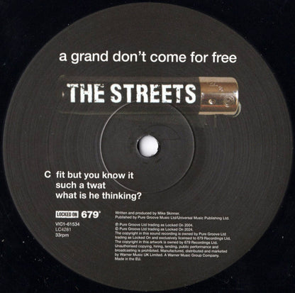 The Streets : A Grand Don't Come For Free (2xLP, Album, RE)