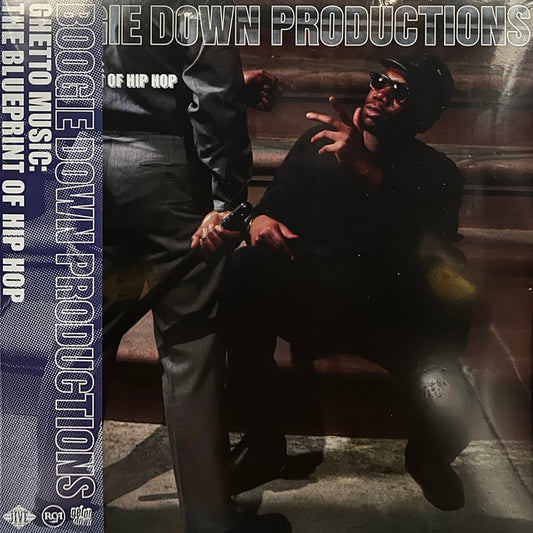 Boogie Down Productions : Ghetto Music: The Blueprint Of Hip Hop (2xLP, Ltd, RE, Blu)