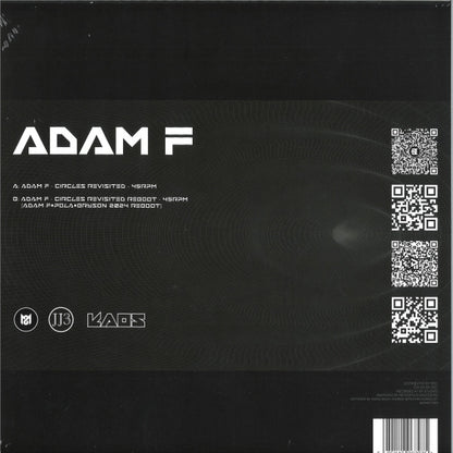 Adam F : Circles Revisited / Reboots  (12", Ora)