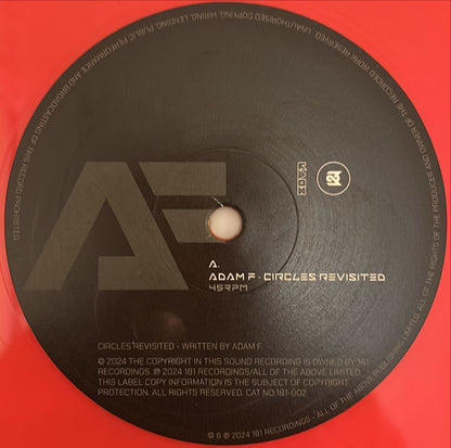 Adam F : Circles Revisited / Reboots  (12", Ora)