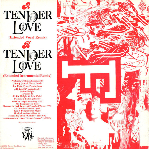 Force MD's : Tender Love (12")