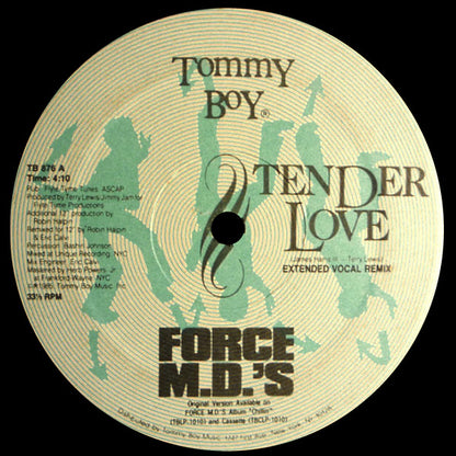 Force MD's : Tender Love (12")