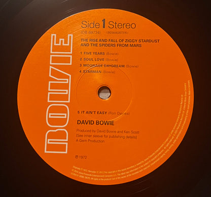 David Bowie : The Rise And Fall Of Ziggy Stardust And The Spiders From Mars (LP, Album, RE, RM, RP)