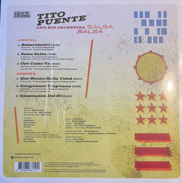 Tito Puente And His Orchestra : Salsa Salsa (LP, RE, RP)