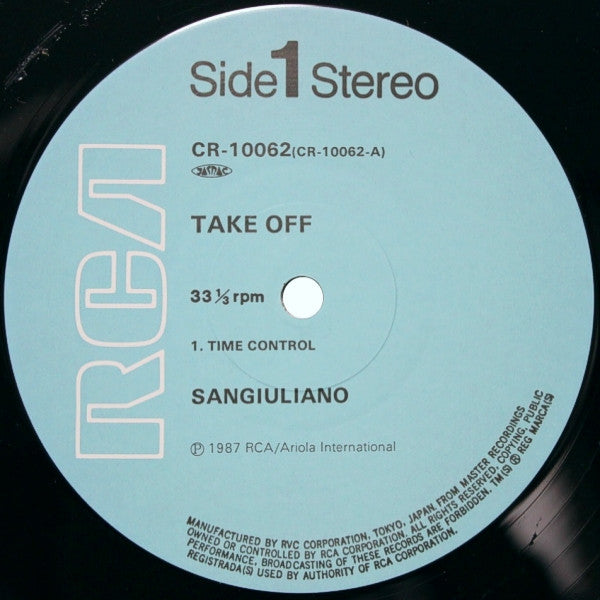 Sangiuliano : Take Off (LP, RE)