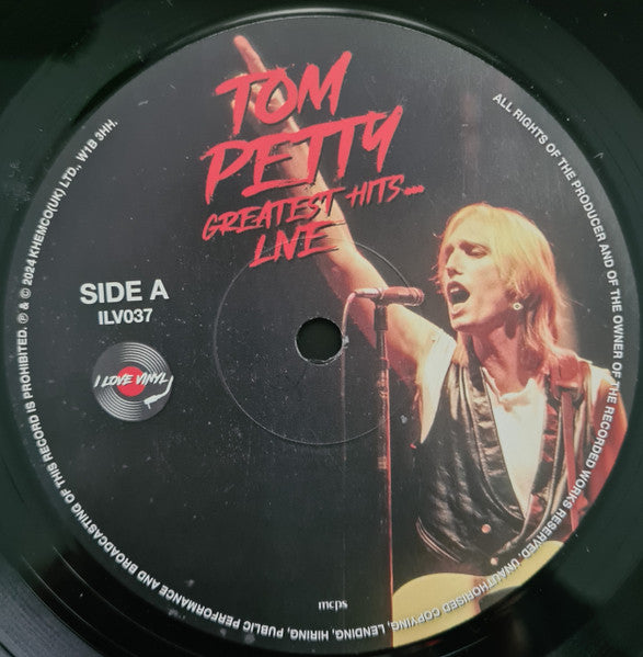 Tom Petty : Tom Petty Greatest Hits ... Live (LP, Album)