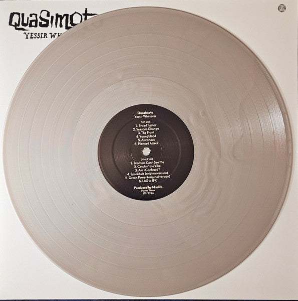 Quasimoto : Yessir Whatever (LP, Comp, RE, Sil)