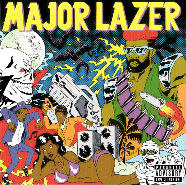 Major Lazer : Guns Don't Kill People... Lazers Do (CD, Album)