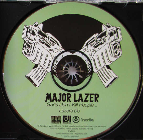 Major Lazer : Guns Don't Kill People... Lazers Do (CD, Album)