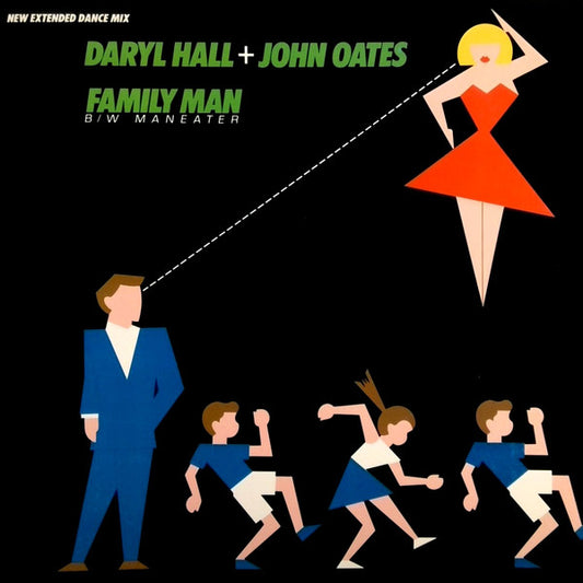 Daryl Hall + John Oates* : Family Man / Maneater (12")