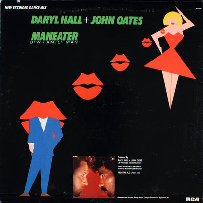 Daryl Hall + John Oates* : Family Man / Maneater (12")