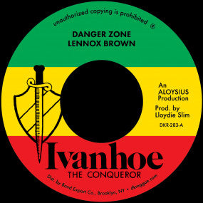 Lennox Brown : Danger Zone  (7")