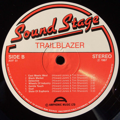 Howard Jones* & Tim Shaxson : Trailblazer (LP)