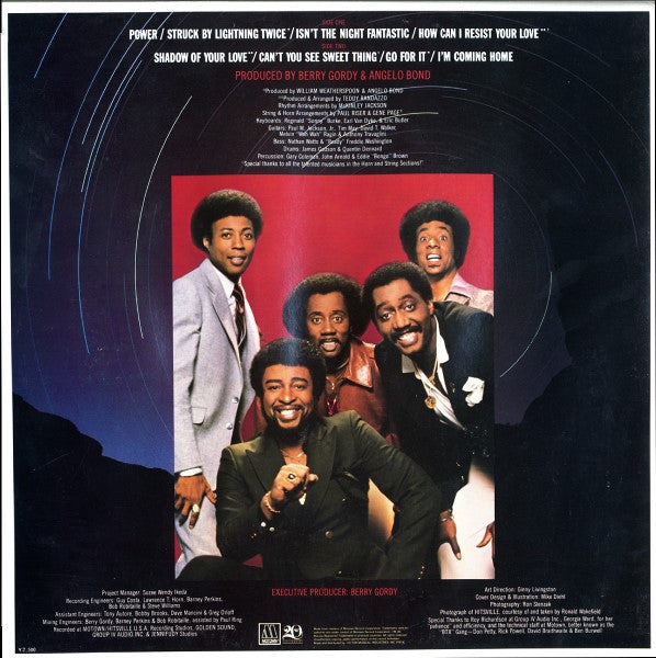 The Temptations : Power (LP, Album)