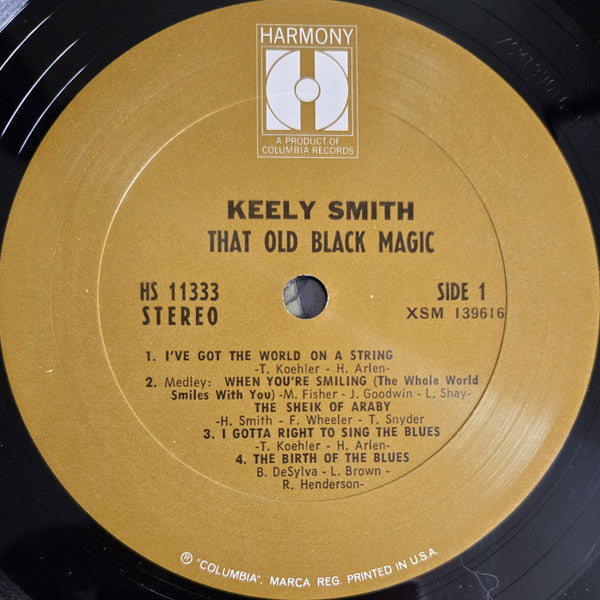 Keely Smith : That Old Black Magic (LP, Album)