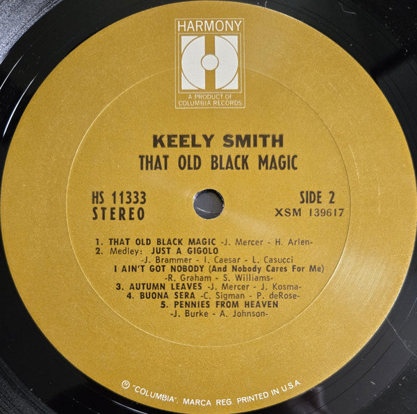 Keely Smith : That Old Black Magic (LP, Album)
