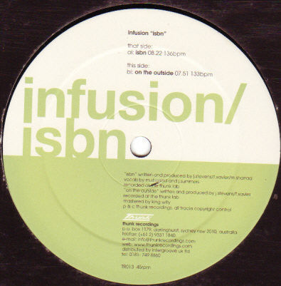 Infusion : ISBN (12")