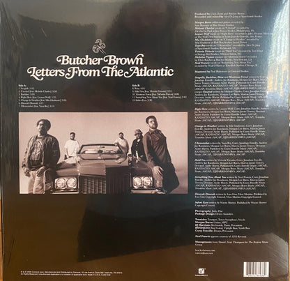 Butcher Brown : Letters From The Atlantic (LP, Sea)