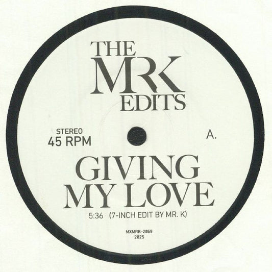 Janice McClain / The Ritchie Family : Giving My Love (7")