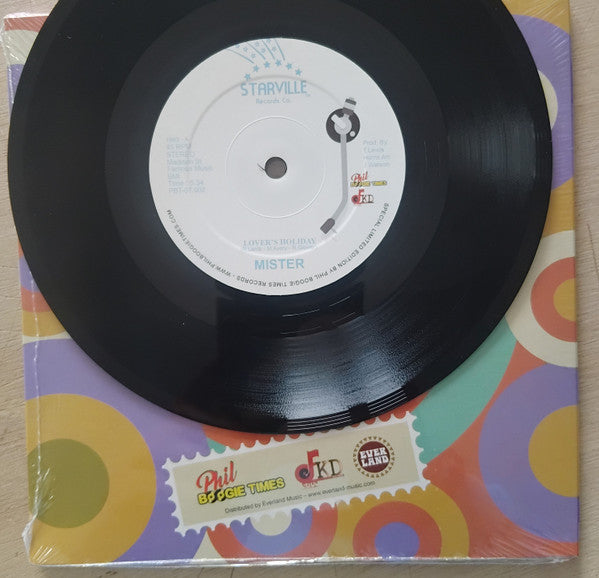 Mister (11) : Lover's Holiday / I Wanna Thank You (7", Ltd, RE, RM)
