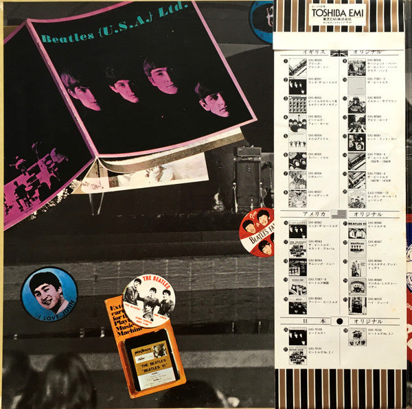 The Beatles = ザ・ビートルズ* : The Beatles At The Hollywood Bowl = ザ・ビートルズ・スーパー・ライヴ!（アット・ハリウッド・ボウル） (LP, Album, Gat)