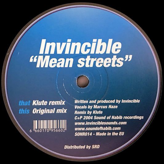 Invincible : Mean Streets (12")