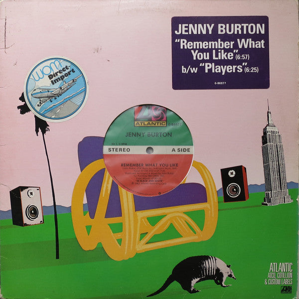 Jenny Burton : Remember What You Like (12", Maxi)