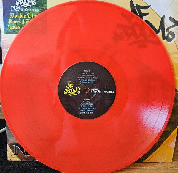 MF Doom, Nas : Nastradoomus (2xLP, Album, RE, Unofficial)