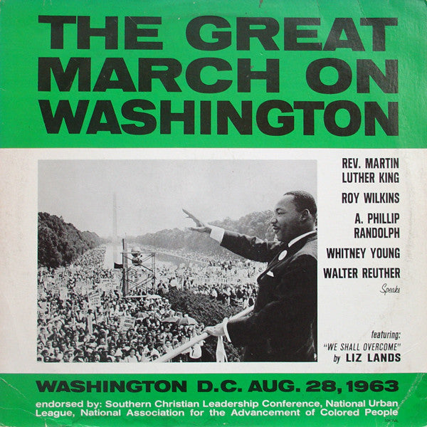 Various : The Great March On Washington (LP, RE)