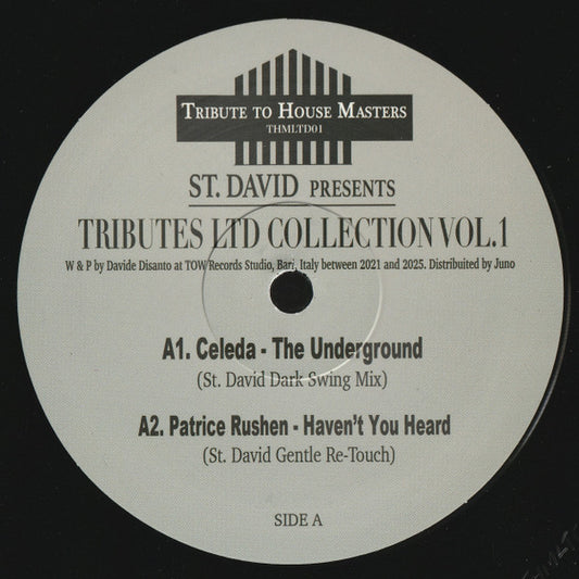 St. David : Tributes Ltd Collection Vol. 1 (12")