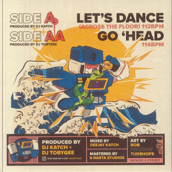 DJ Katch (2) / Toby Gee : Let's Dance / Go 'Head (7", Single)