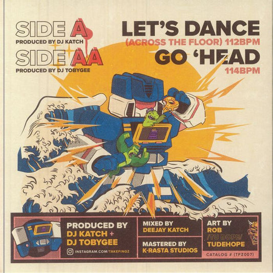 DJ Katch (2) / Toby Gee : Let's Dance / Go 'Head (7", Single)