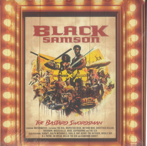 Wu-Tang* X Mathematics* : Black Samson, The Bastard Swordsman (LP, Album)