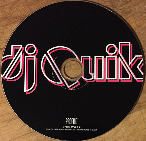 DJ Quik : Rhythm-Al-Ism (Over 70 Minutes Of Commercial-Free Music) (CD, Album)