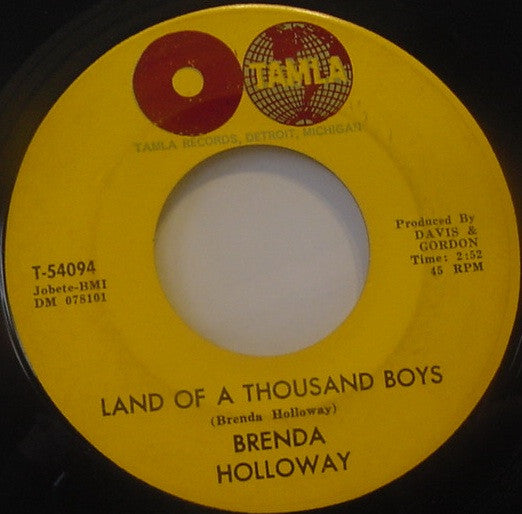 Brenda Holloway : Every Little Bit Hurts / Land Of A Thousand Boys (7", Single, ARP)