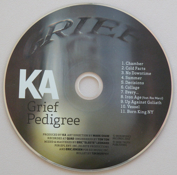 KA (2) : Grief Pedigree (CD, Album)
