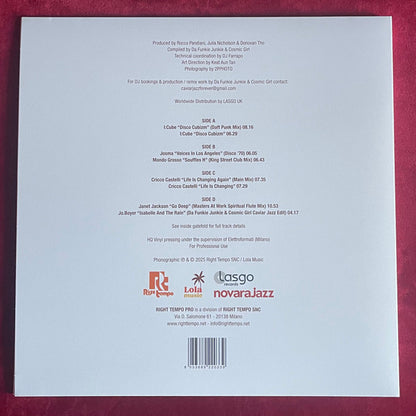 Da Funkie Junkie & Cosmic Girl (4) : Caviar Jazz - A Journey Into Jazz Inflected House Music (2x12", Comp, Dlx, Gat)