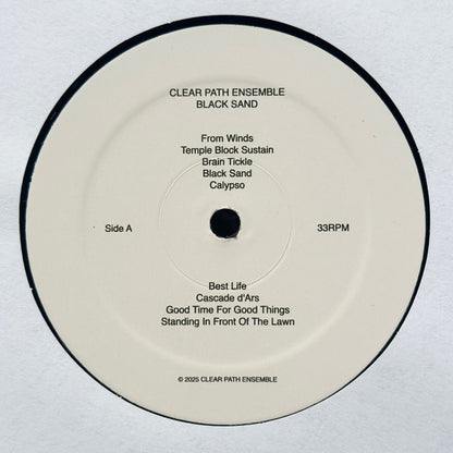 Clear Path Ensemble : Black Sand (LP, Album, Ltd)