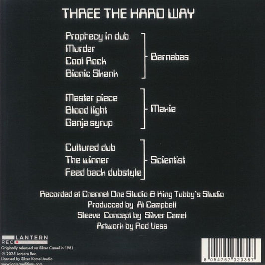 Maxie*, Scientist & Barnabas : Three The Hard Way (LP, Album, Ltd, RE)
