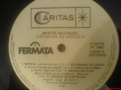 Mestre Natanael : Capoeira De Angola (LP, Album)